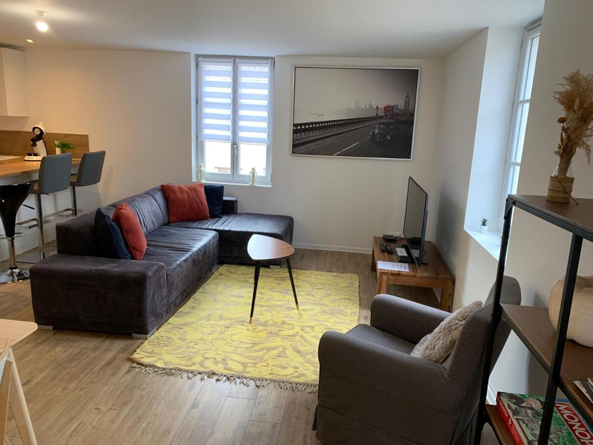 Bel Appartement Au Coeur Du Village Saint-Aubin  Bagian luar foto