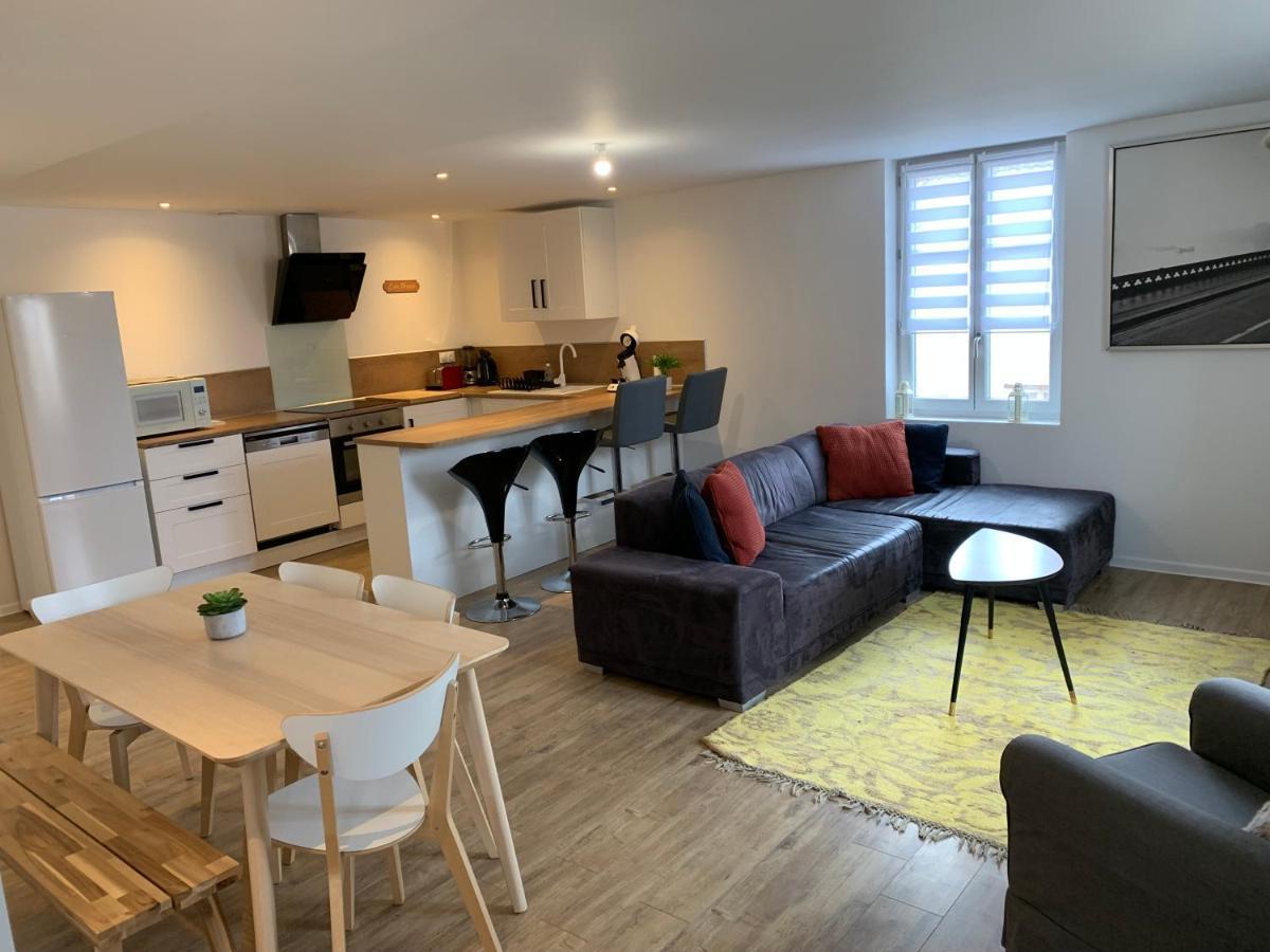 Bel Appartement Au Coeur Du Village Saint-Aubin  Bagian luar foto