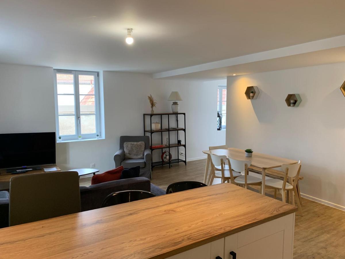 Bel Appartement Au Coeur Du Village Saint-Aubin  Bagian luar foto